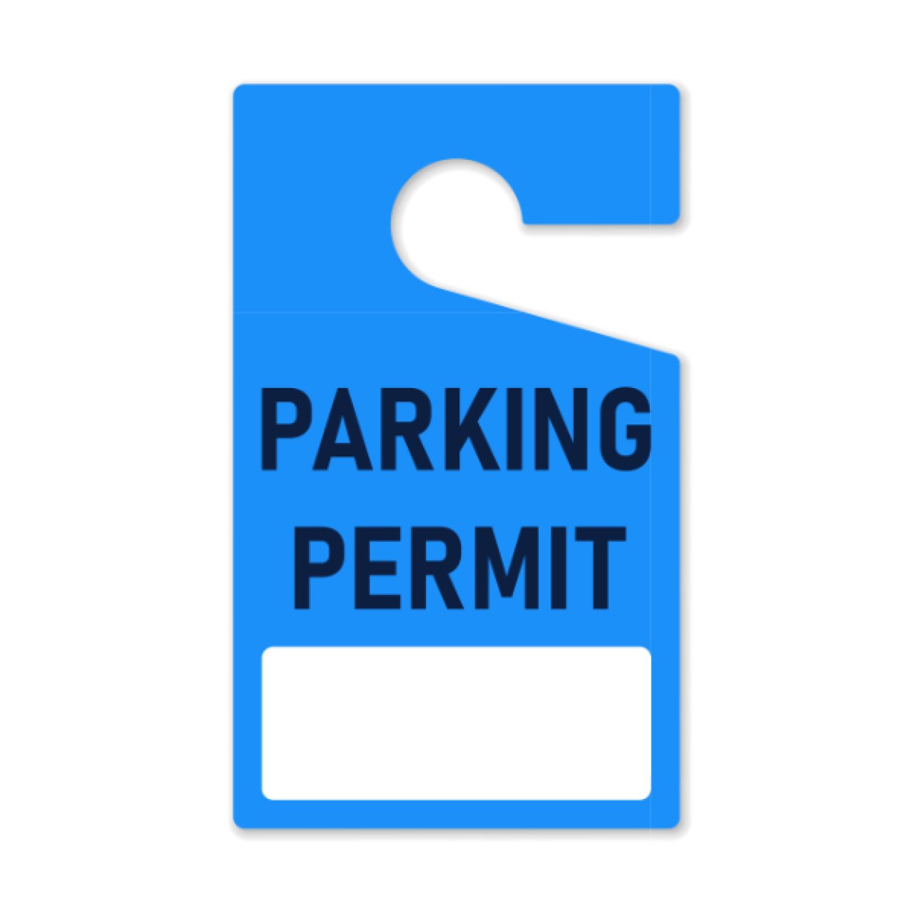 beach parking permit.